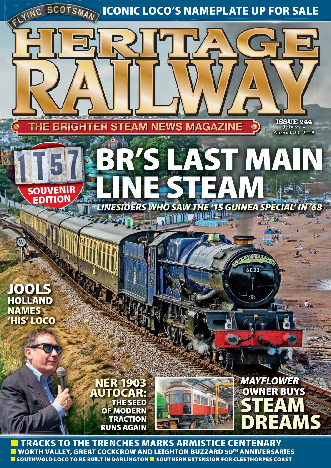 Railway enthusiast, Photographs, Front cover